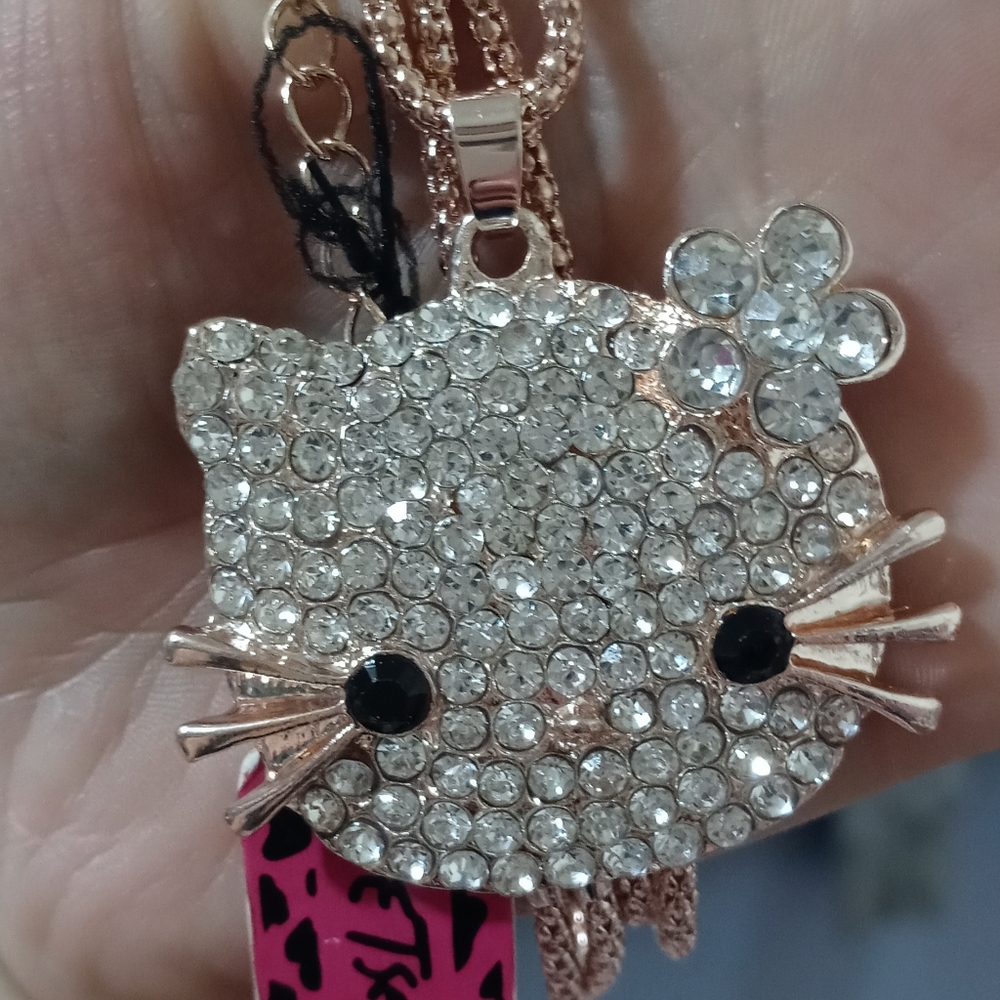 Hello Kitty Necklace NWT By Betsey Johnson